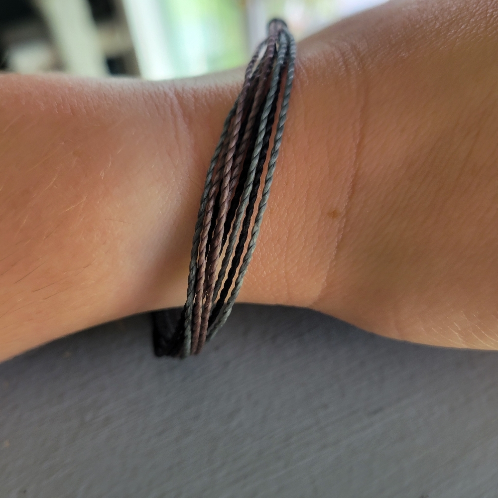 Pura Vida Colorful String Bracelets Bundle Of 5 Pre-owned - Picture 5 of 5